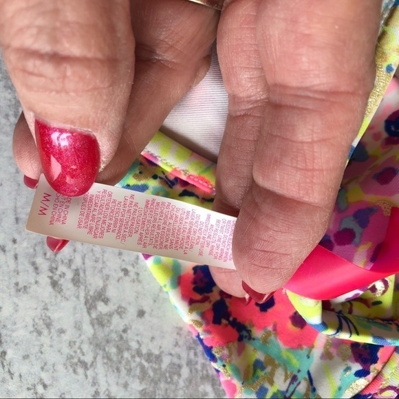 Victoria’s Secret Floral Two Piece Bikini 34C - Picture 7 of 9